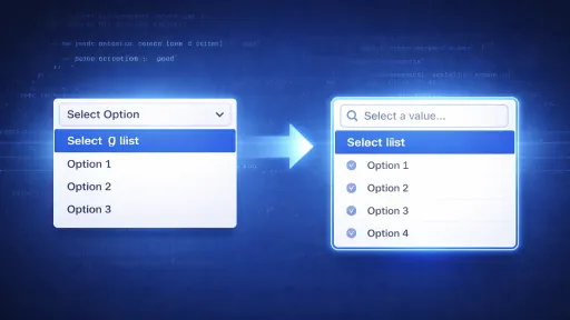 Drupal select list banner